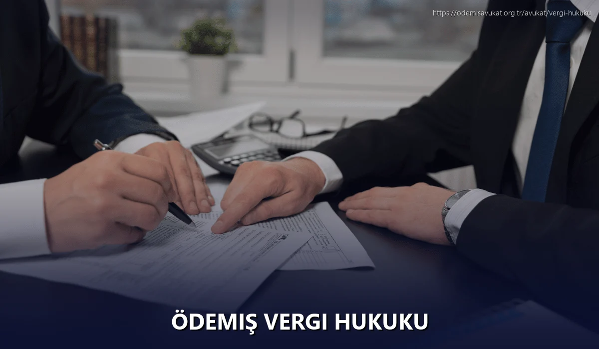 Ödemiş Vergi Hukuku